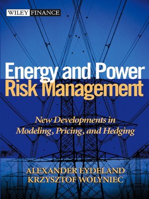 cover image of Energy and Power Risk Management